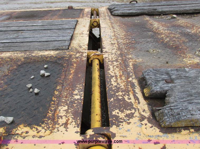 image for item I8826 2004 Shop built flatbed trailer