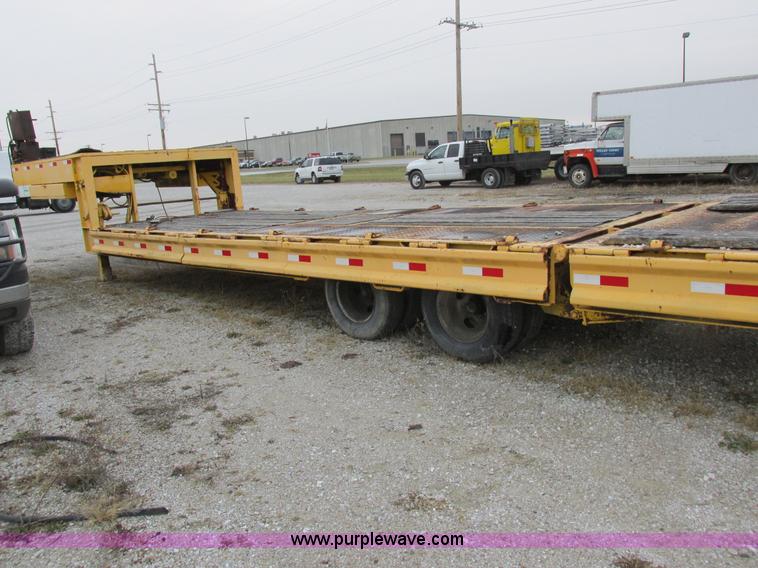 image for item I8826 2004 Shop built flatbed trailer