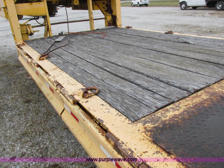 image for item I8826 2004 Shop built flatbed trailer