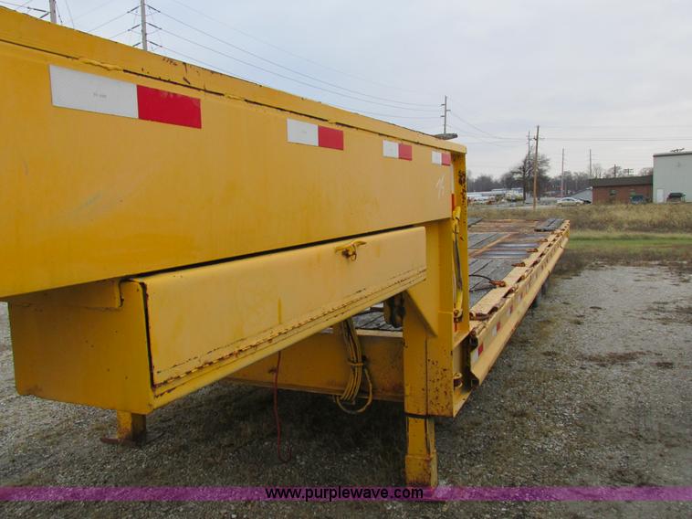 image for item I8826 2004 Shop built flatbed trailer