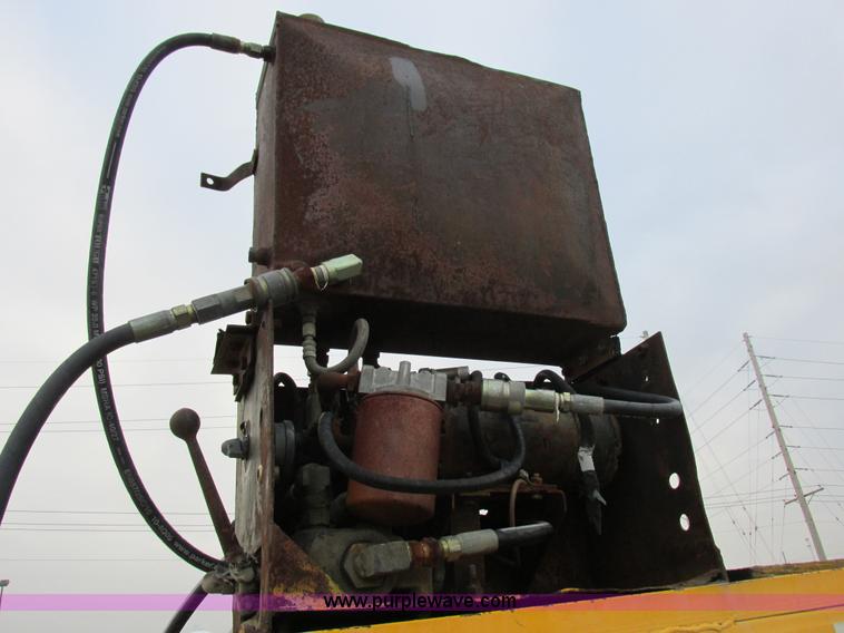 image for item I8826 2004 Shop built flatbed trailer