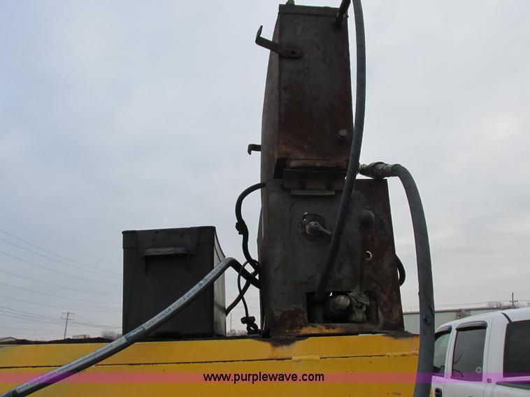 image for item I8826 2004 Shop built flatbed trailer