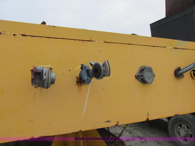 image for item I8826 2004 Shop built flatbed trailer