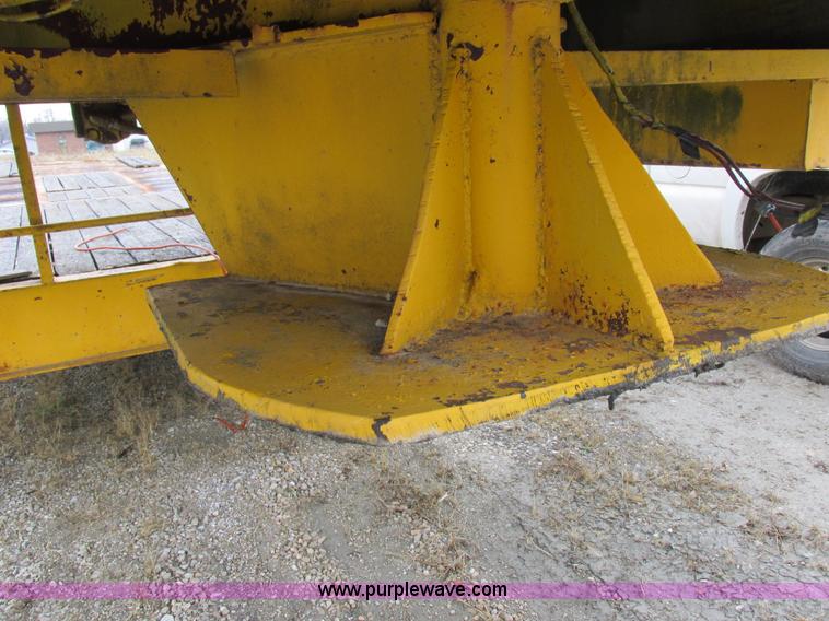 image for item I8826 2004 Shop built flatbed trailer