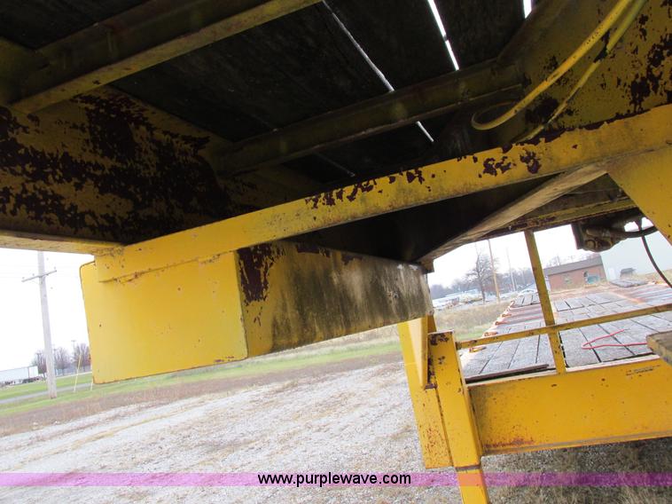 image for item I8826 2004 Shop built flatbed trailer