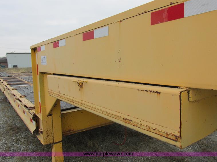 image for item I8826 2004 Shop built flatbed trailer
