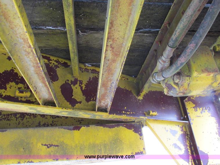 image for item I8826 2004 Shop built flatbed trailer