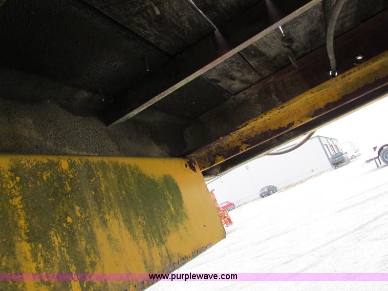 image for item I8826 2004 Shop built flatbed trailer