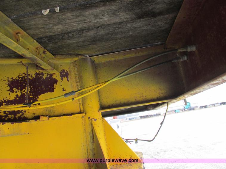 image for item I8826 2004 Shop built flatbed trailer