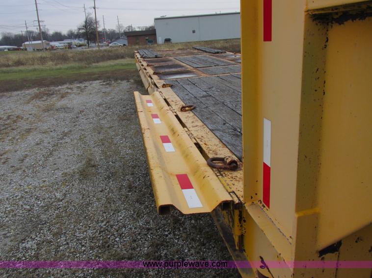 image for item I8826 2004 Shop built flatbed trailer