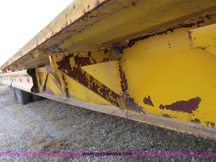 image for item I8826 2004 Shop built flatbed trailer