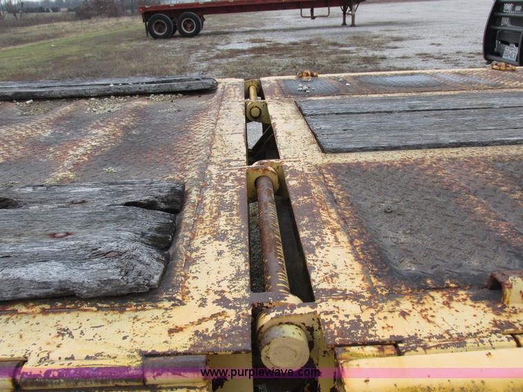 image for item I8826 2004 Shop built flatbed trailer