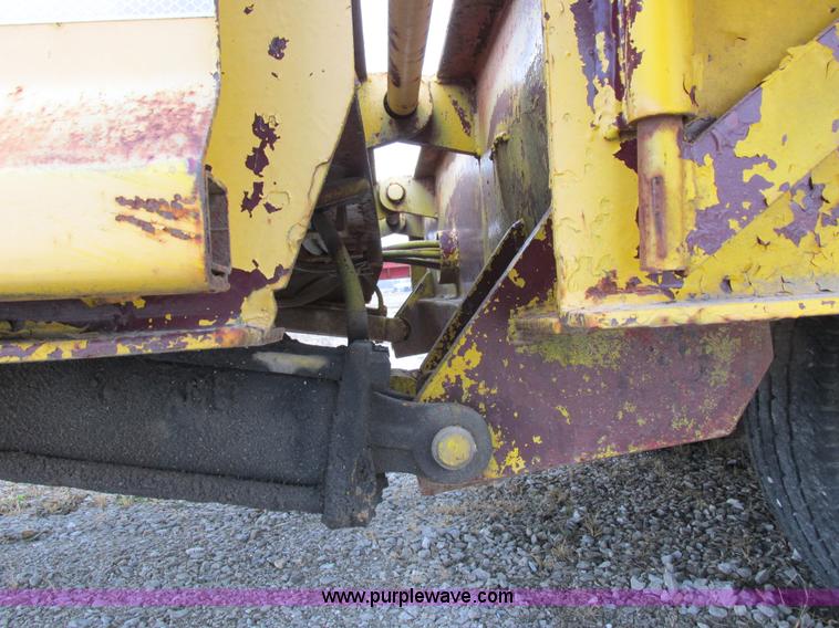 image for item I8826 2004 Shop built flatbed trailer