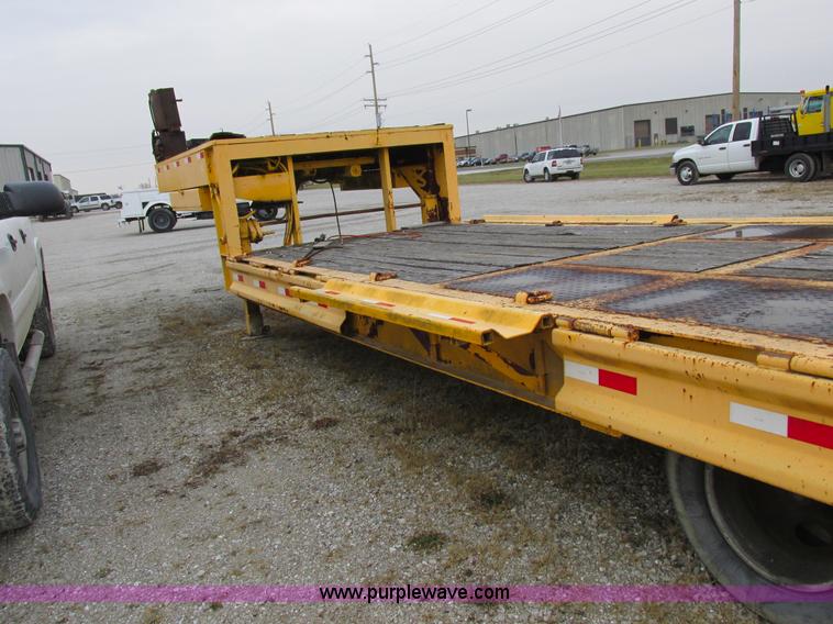 image for item I8826 2004 Shop built flatbed trailer