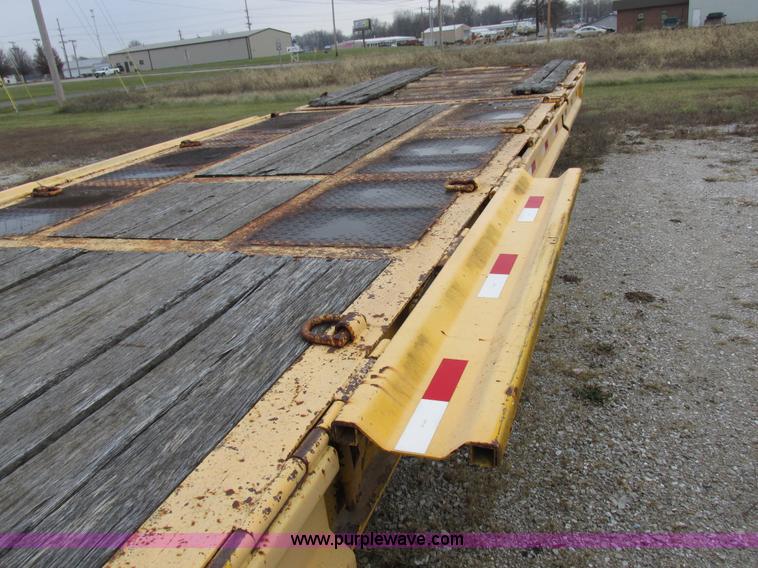 image for item I8826 2004 Shop built flatbed trailer