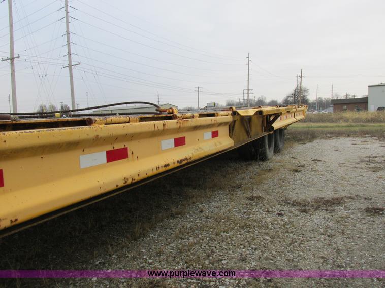 image for item I8826 2004 Shop built flatbed trailer