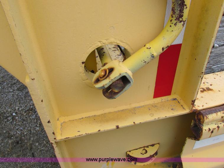 image for item I8826 2004 Shop built flatbed trailer