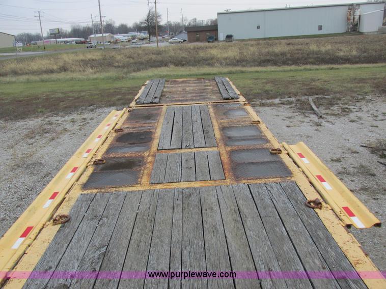 image for item I8826 2004 Shop built flatbed trailer