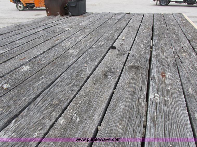 image for item I8826 2004 Shop built flatbed trailer