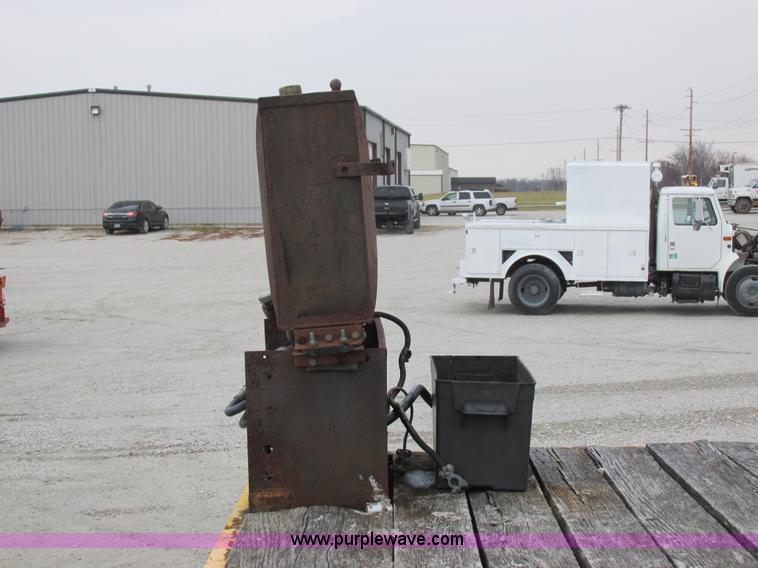 image for item I8826 2004 Shop built flatbed trailer