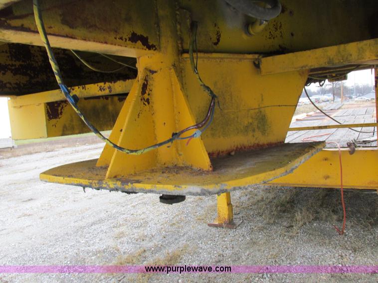 image for item I8826 2004 Shop built flatbed trailer