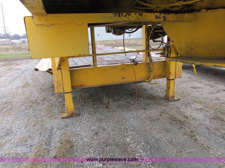 image for item I8826 2004 Shop built flatbed trailer