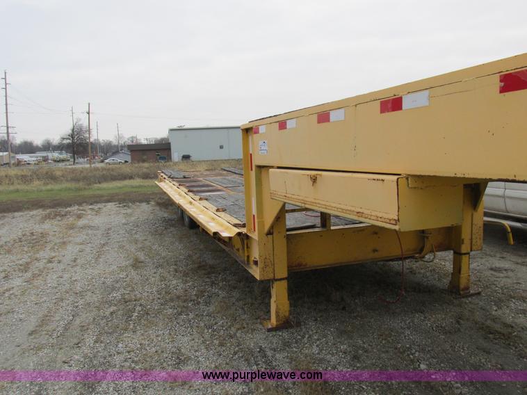 image for item I8826 2004 Shop built flatbed trailer