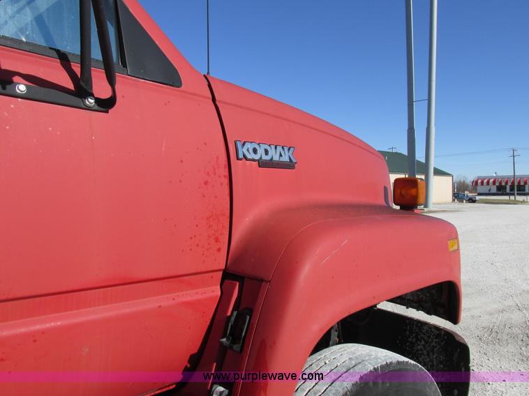 image for item I8839 1991 GM Kodiak propane delivery truck