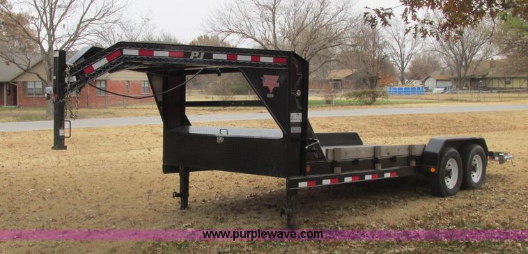 image for item J2350 2011 PJ flatbed trailer