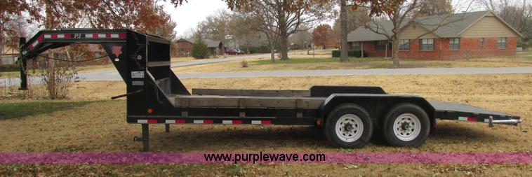 image for item J2350 2011 PJ flatbed trailer
