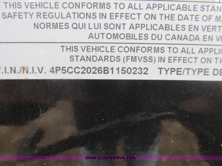 image for item J2350 2011 PJ flatbed trailer