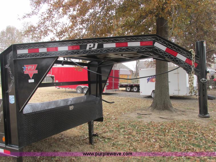 image for item J2350 2011 PJ flatbed trailer