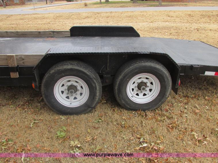 image for item J2350 2011 PJ flatbed trailer