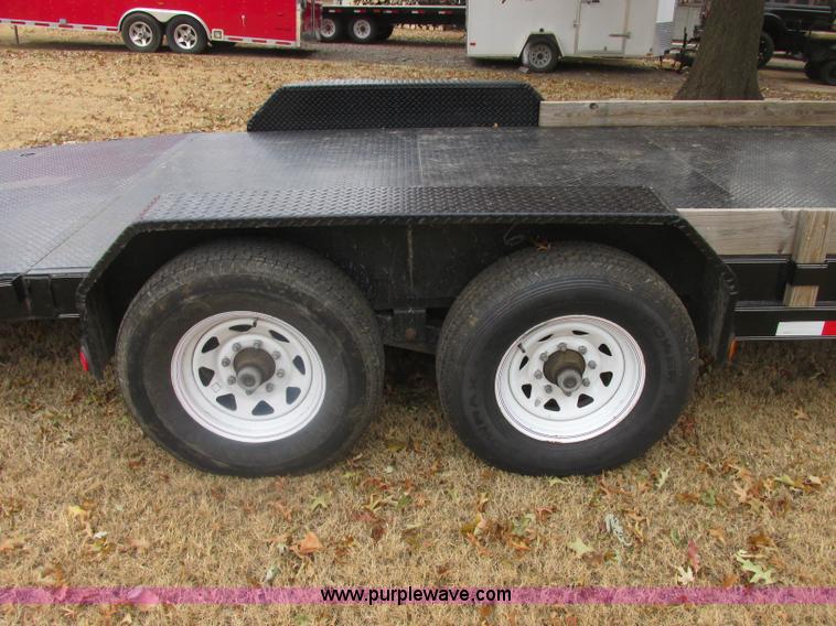 image for item J2350 2011 PJ flatbed trailer