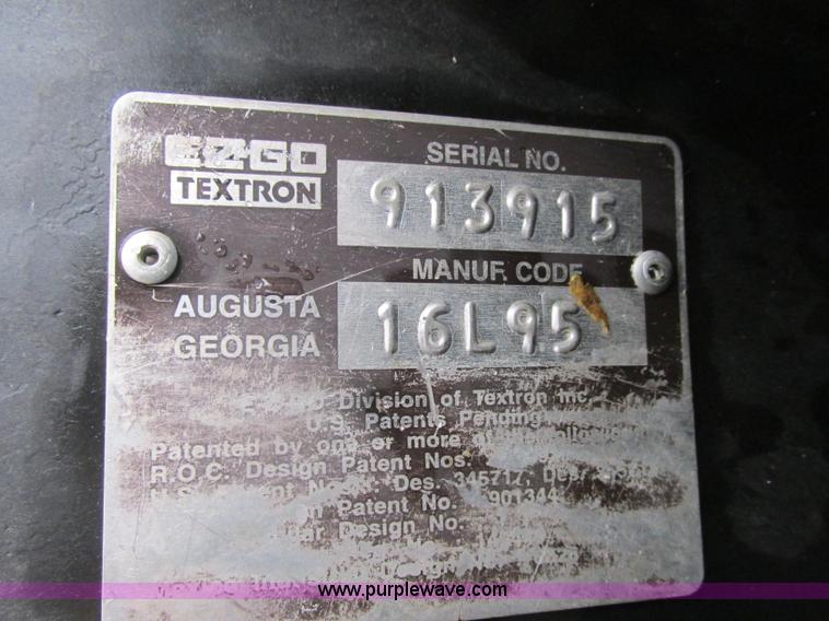 image for item J2351 Ez-go 4Caddy golf cart