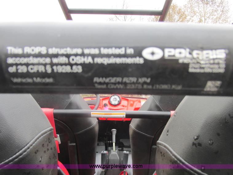 image for item J2352 2013 Polaris RZR4 XP900 utility vehicle