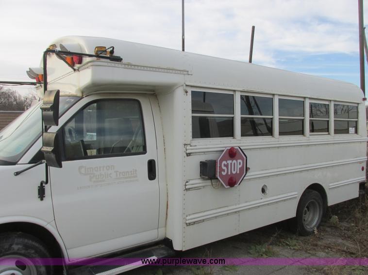 image for item J2353 2004 GMC Savana Thomas Built bus