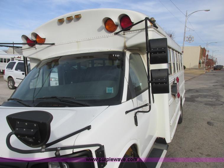 image for item J2358 2004 GMC Savana Thomas Built bus