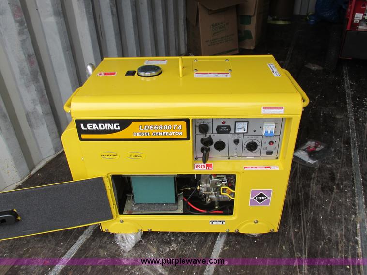 image for item Z9639 Leading 6,800 watt generator