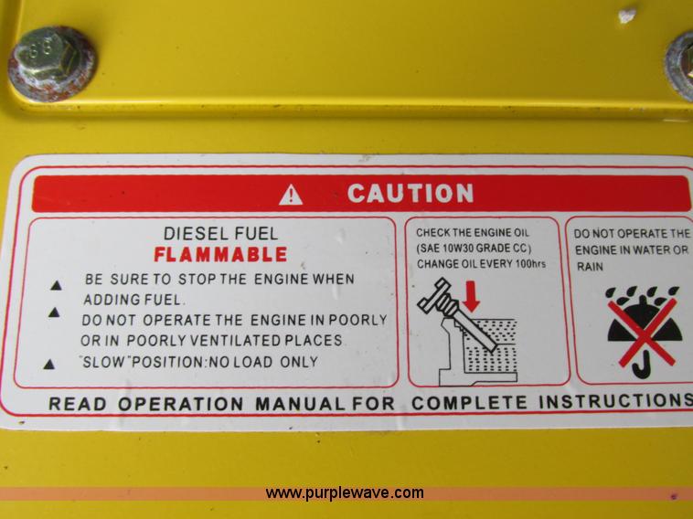 image for item Z9639 Leading 6,800 watt generator