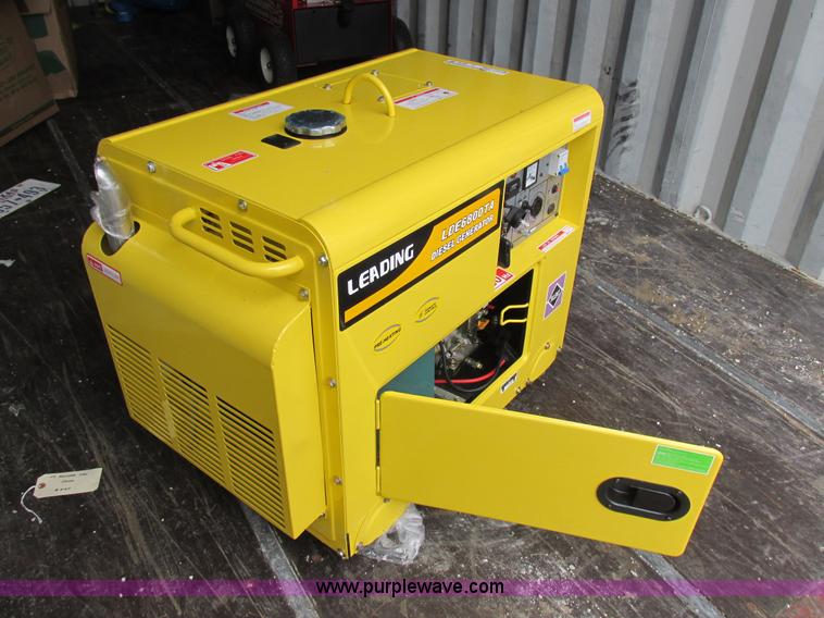 image for item Z9639 Leading 6,800 watt generator