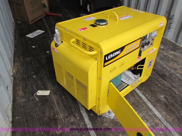 image for item Z9639 Leading 6,800 watt generator