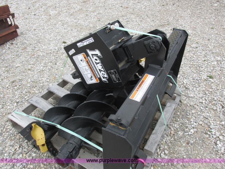 image for item Z9640 Lowe 750 CLH skid steer auger attachment