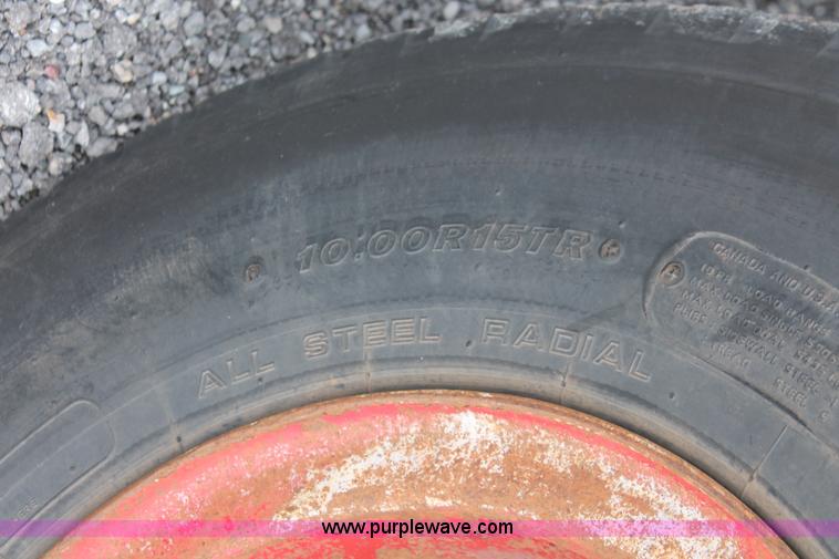 image for item AK9628 1976 Fruehauf triple axle step deck trailer