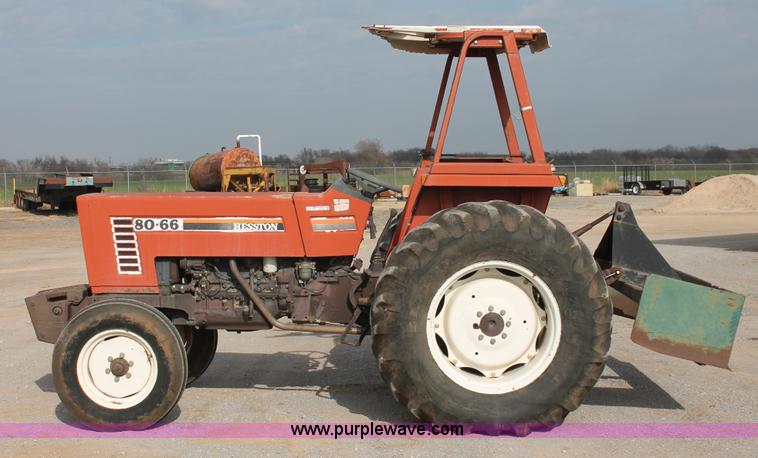image for item AK9636 1989 Hesston 80-66 tractor