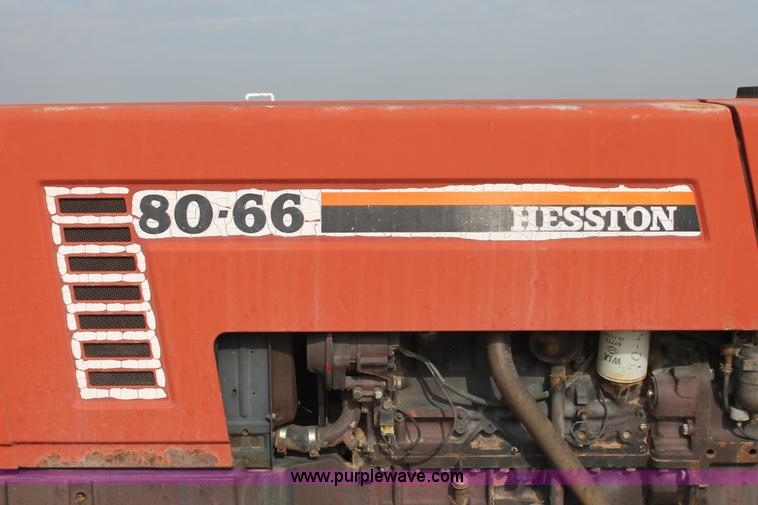 image for item AK9636 1989 Hesston 80-66 tractor