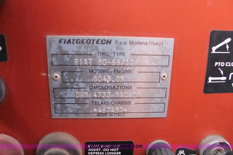 image for item AK9636 1989 Hesston 80-66 tractor