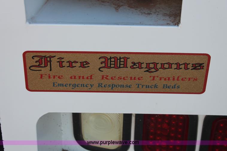 image for item AK9639 Fire wagon utility truck bed