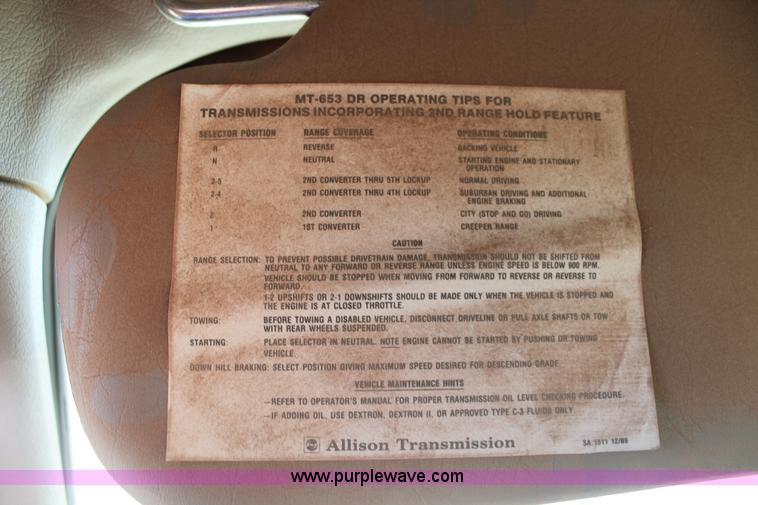 image for item AK9640 1997 International 4900 dump truck