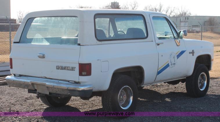 image for item AK9642 1987 Chevrolet K5 SUV